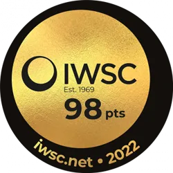 98 Points Gold Oustanding 2022 International Wine Spirits Competition