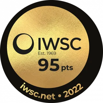 95 Points, 2022 Gold Medal International Wine and Spirits Competition