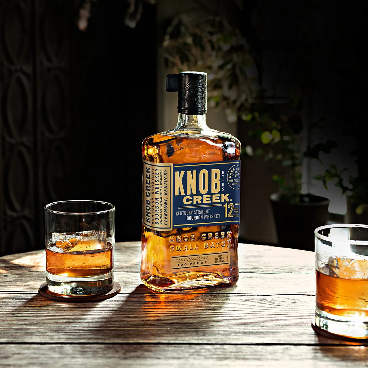 KNOB CREEK BOURBON W/2 GLASSES – Vreeland Market