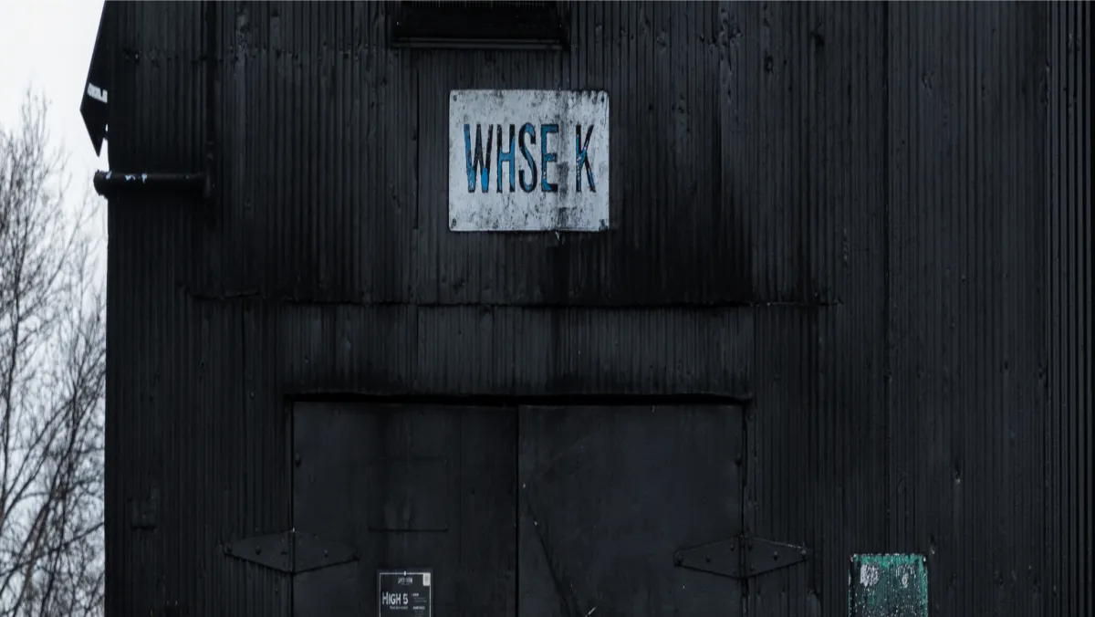 Whiskey distillery