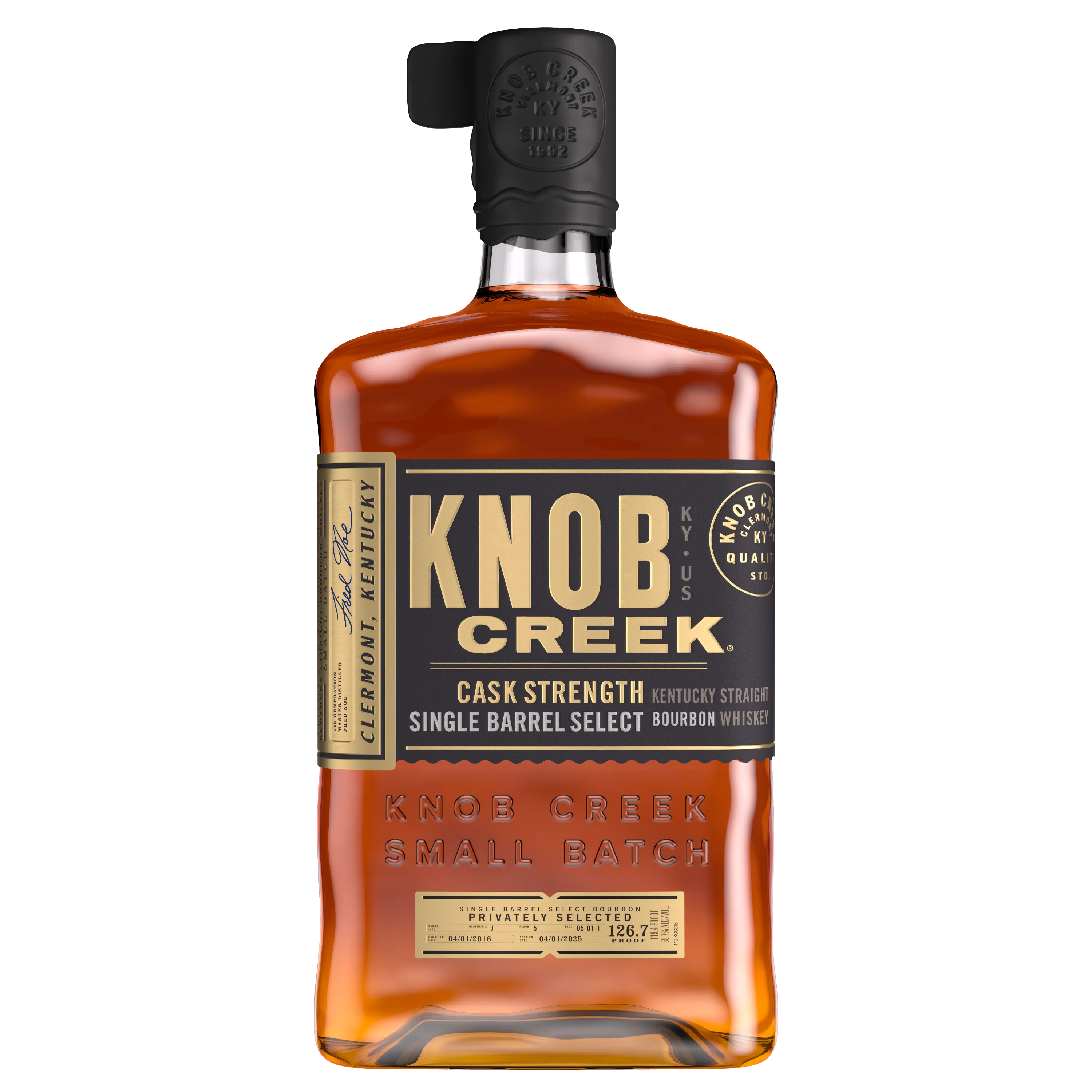 Knob Creek Cask Strength Single Barrel Select Private Select Barrel