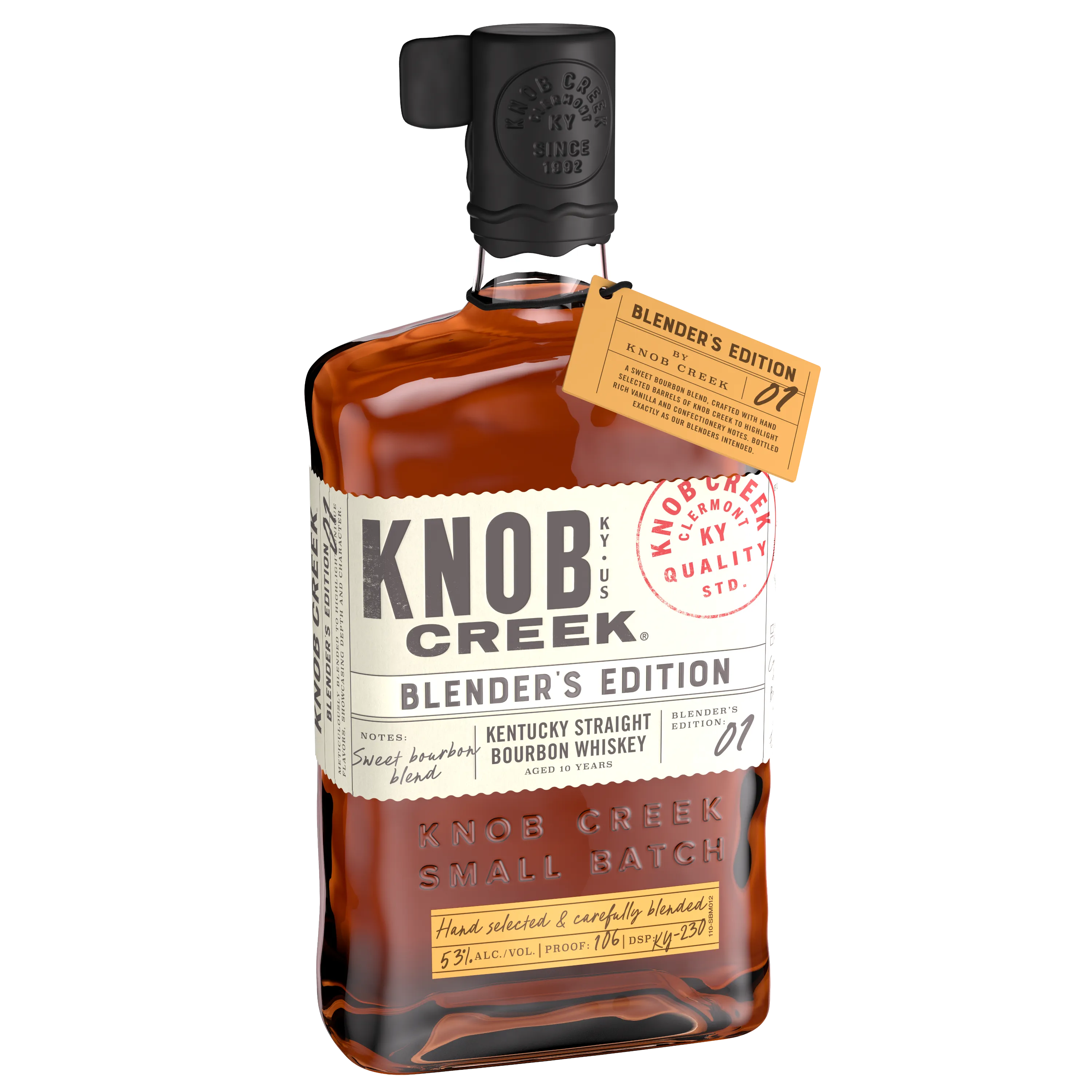 Knob Creek Blender’s Edition 01 Bourbon Whiskey side image