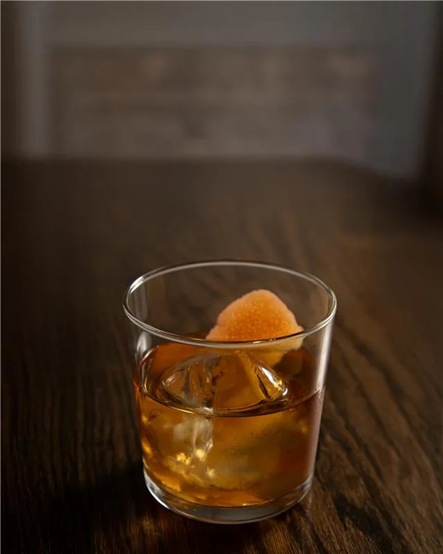 glass of Blender's Edition Signature Old Fashioned Cocktail 