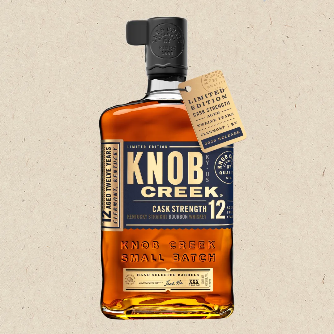 knob Creek 12 Years old Cask Strength Bourbon Whiskey bottle image