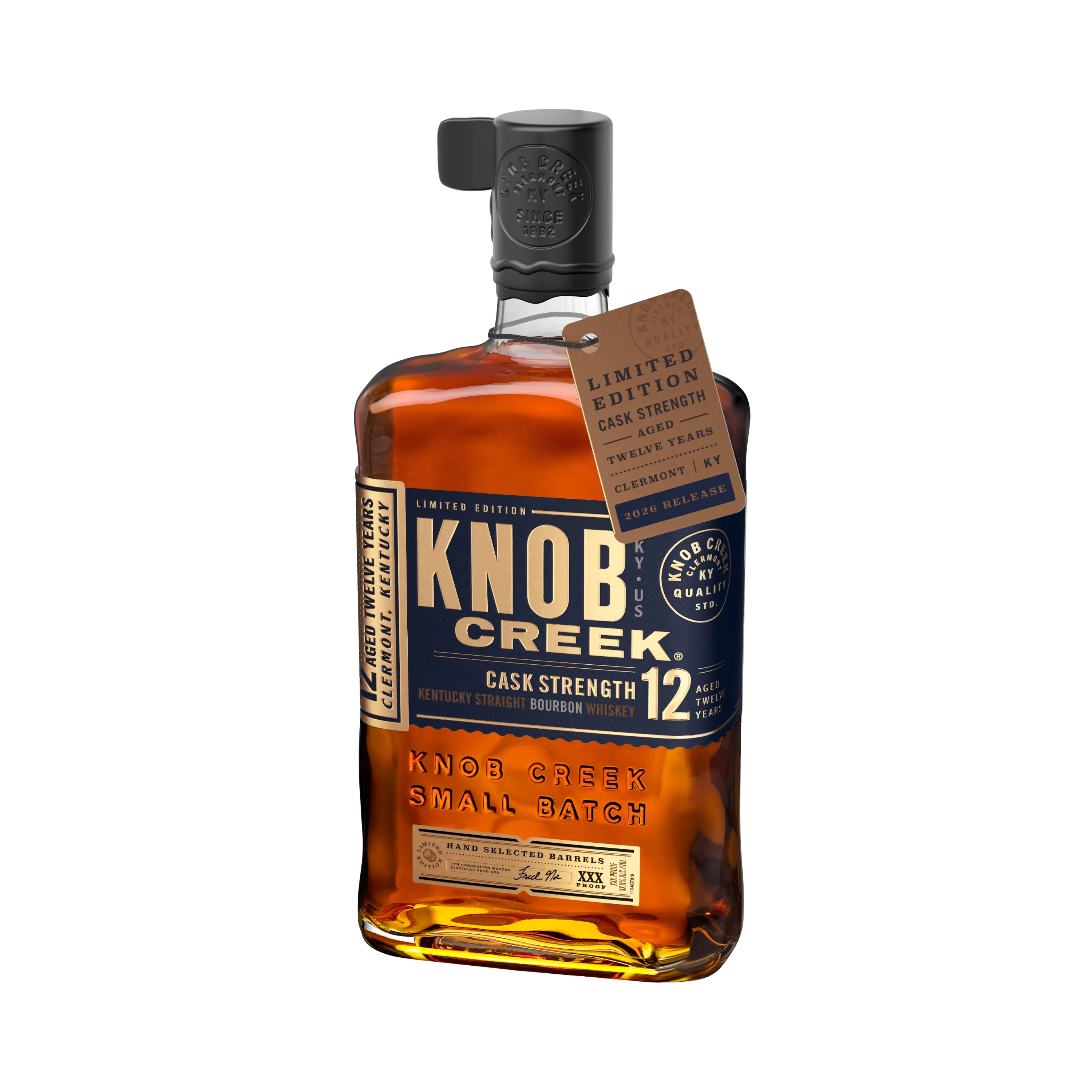 knob Creek 12 Years old Cask Strength Bourbon Whiskey bottle image