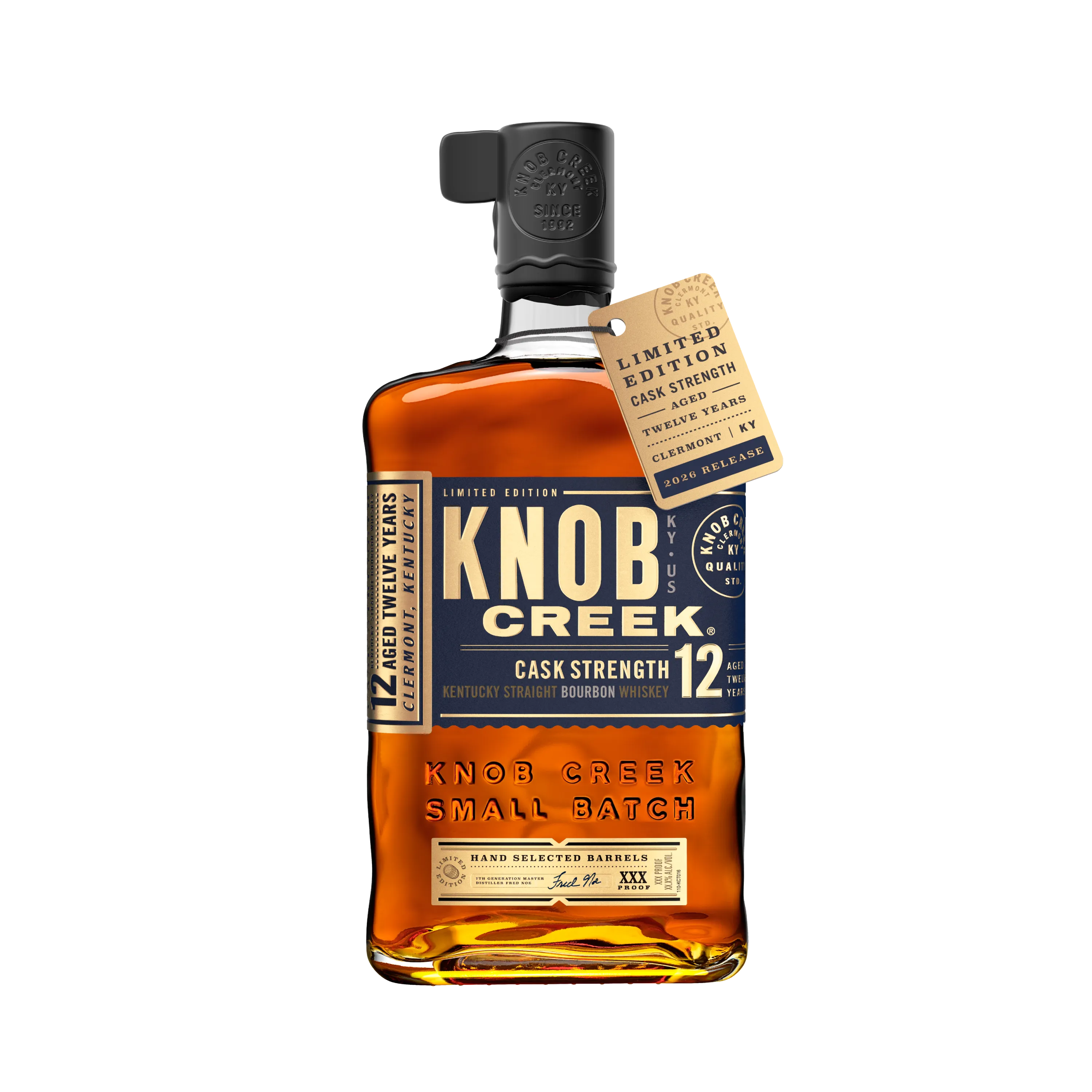 knob Creek Cask Strength 12 Years Old Whisky bottle image
