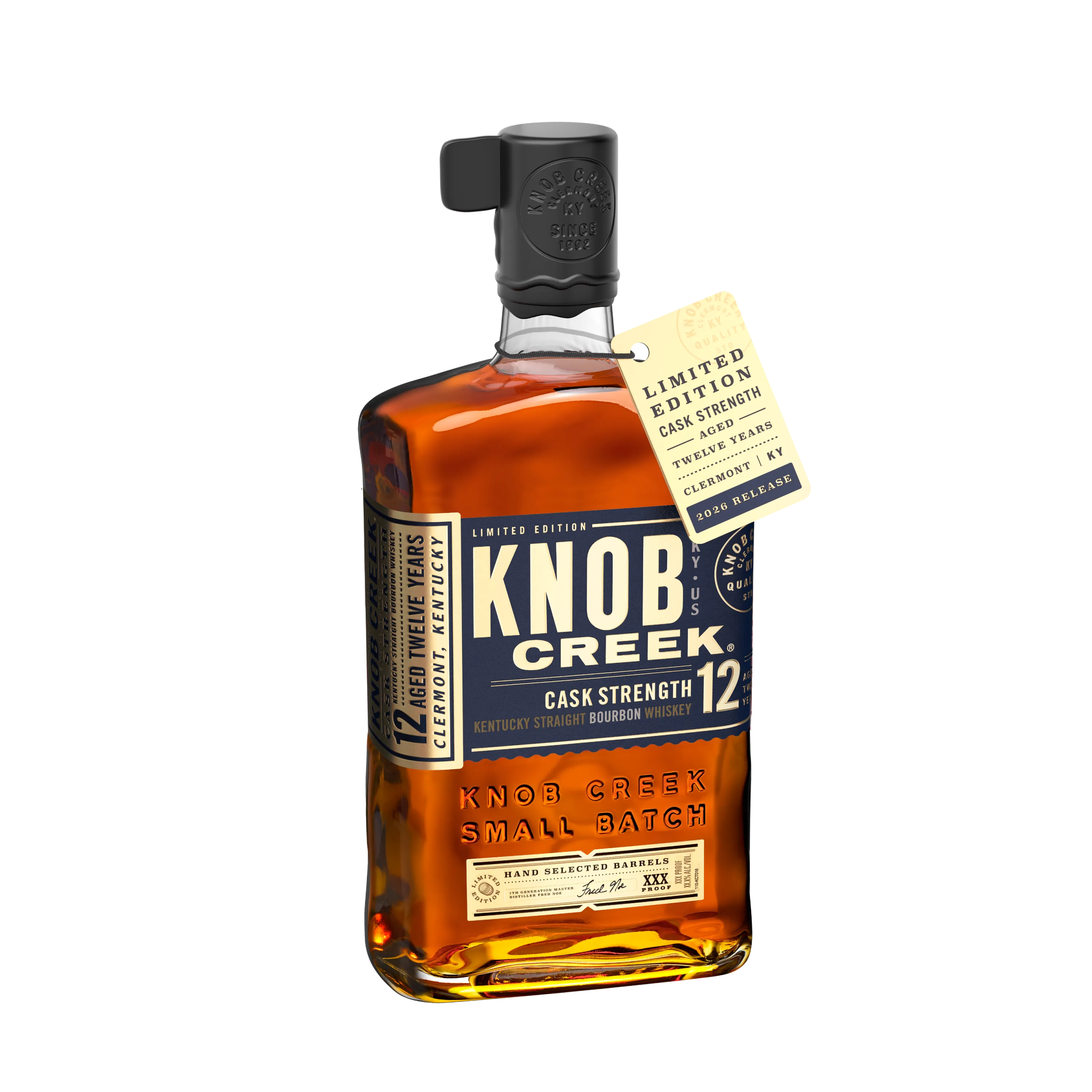 knob Creek 12 Years old Cask Strength Bourbon Whiskey bottle image
